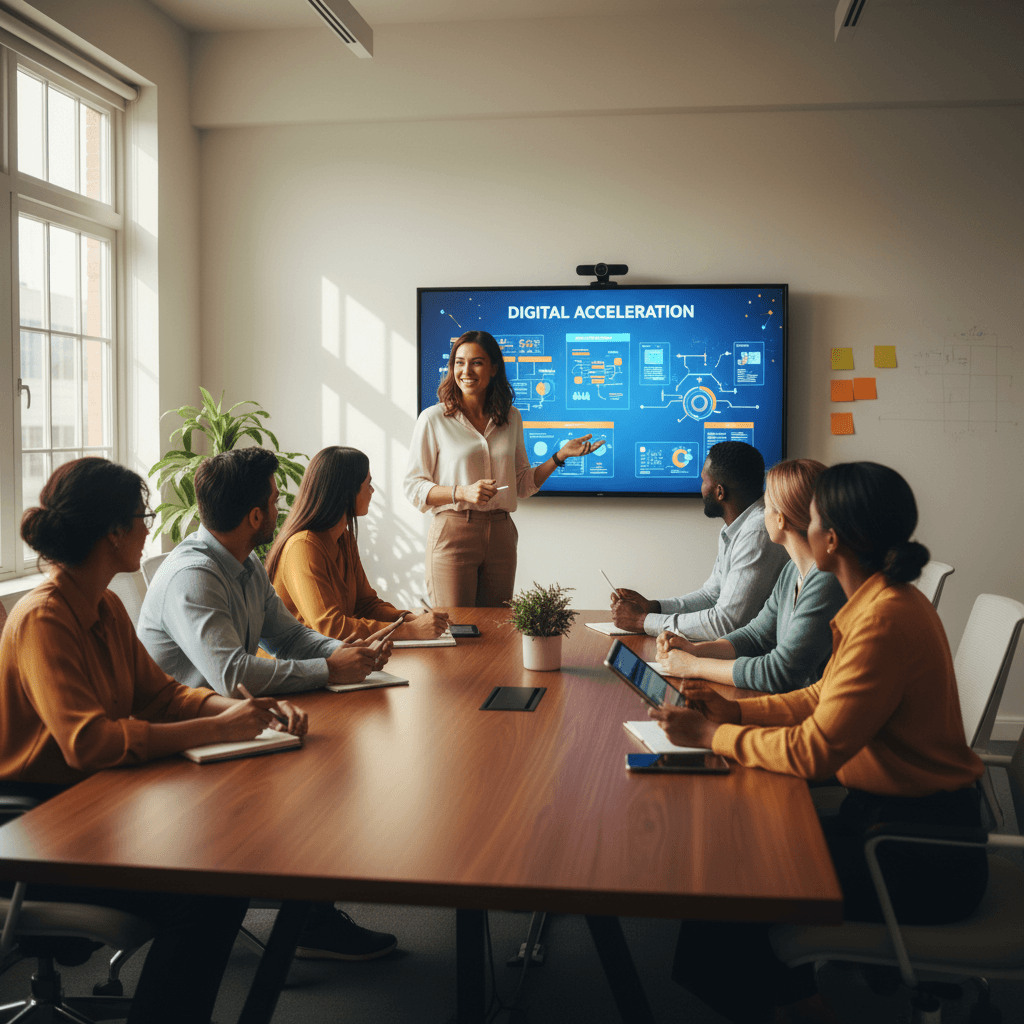 Team training and change management workshop