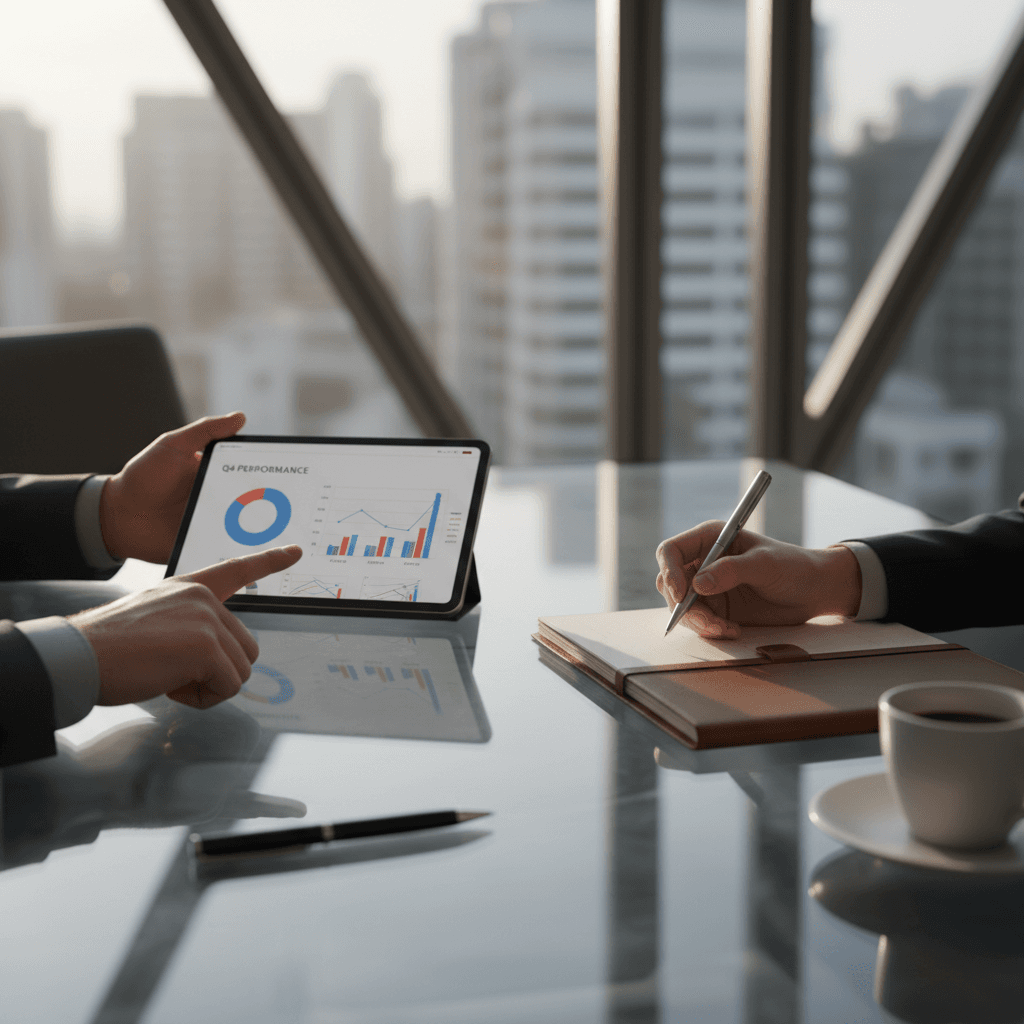 Northbridge Logic consultant working with client on digital strategy